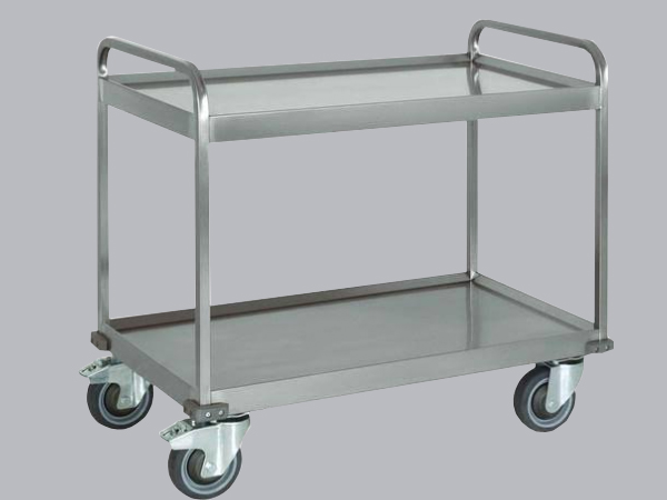 Stainless Steel Commercial Kitchen Utility Trolley Manufacturers in Delhi