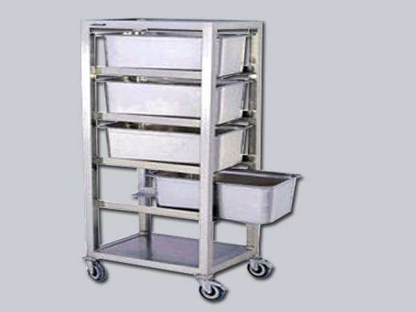 Food Pan Service Trolley Manufacturers in Delhi